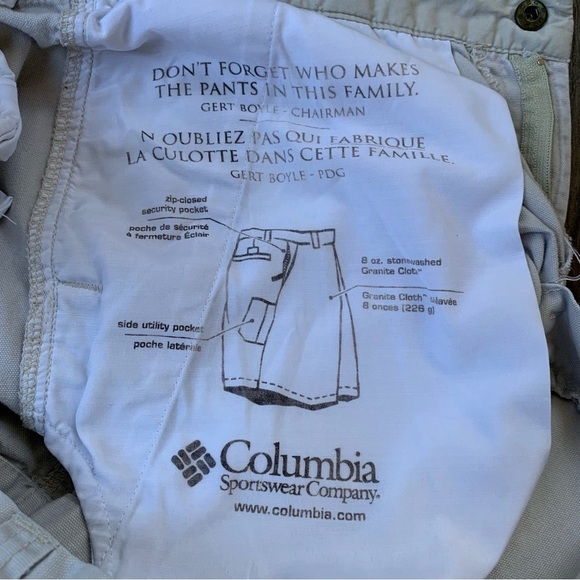 Columbia Khaki Cargo Shorts - Picture 10 of 11